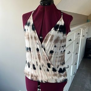 Young Fabulous & Broke tie dye tank M